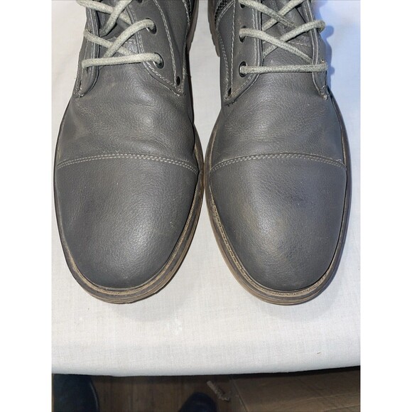 J 75 By Jump Men’s Ankle Boots Sz 13 M Gray Leather Grunge Streetwear Going Out - Picture 7 of 12